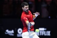 Djokovic at the Six Kings Slam 2025 (Image Source: Getty)